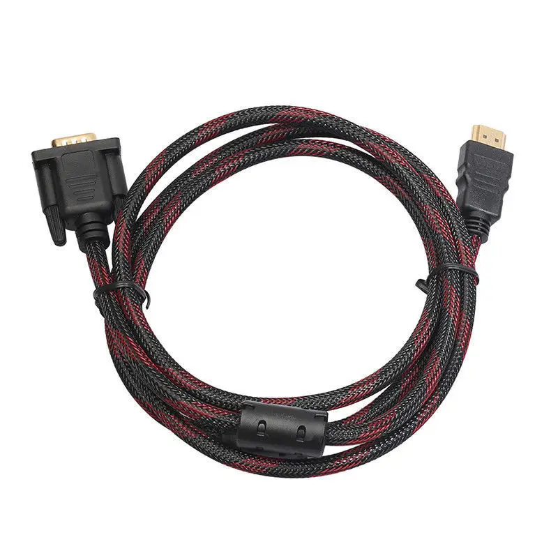 HDMI кабель к VGA адаптер цифровой 1080 P HD с аудио конвертер Соединительный