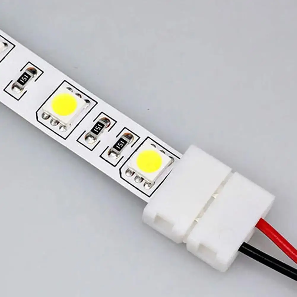 10 шт. 2 Pin припойная соединительный кабель с разъемом кабеля для Светодиодный