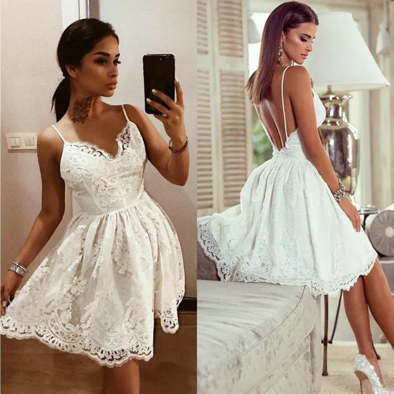 MUXU модное белое кружевное платье на подтяжках kleider вечерние женская одежда vestidos
