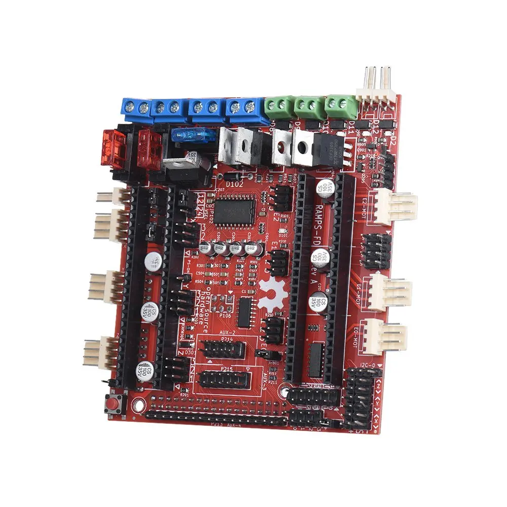 Плата управления материнская плата 3D принтера Reprap Ramps Fd Shield 1 4 совместима с Arduino Due