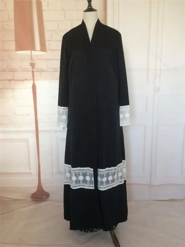 Мусульманский женский кардиган с открытой передней частью в Дубае мусульманское