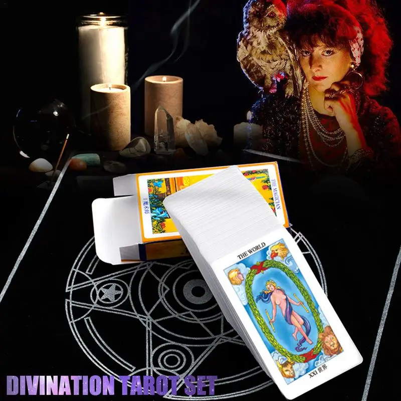 Райдер вайт таро Deck divination Таро набор в том числе учебная книга карта сумка