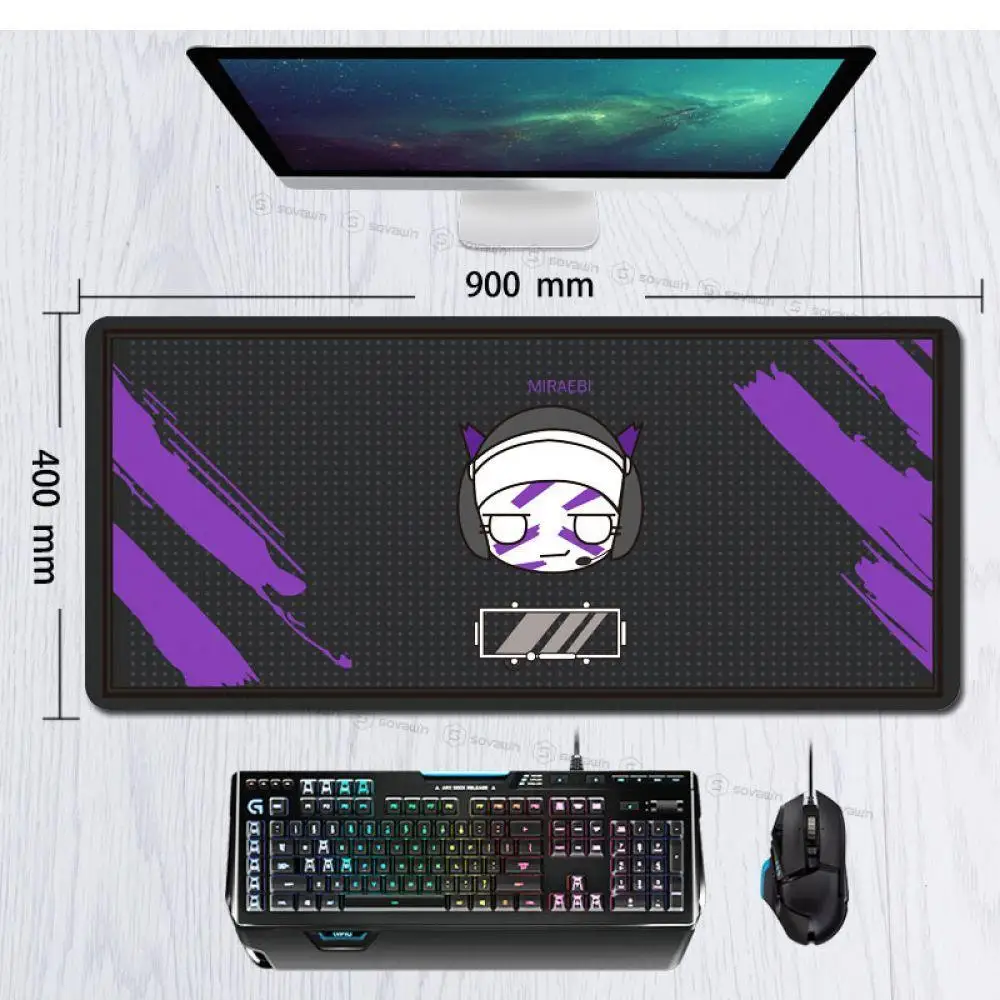 900*400 Rainbow Six Siege FUZE эхо JAGER MIRA DOKKA игровой коврик для мыши xxl большой 900x400 мм резиновая