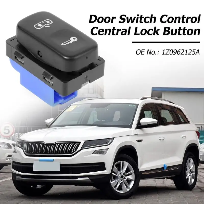 Кнопка переключения центрального замка двери Z0962125A для Skoda Octavia Mk2 Yeti 2004