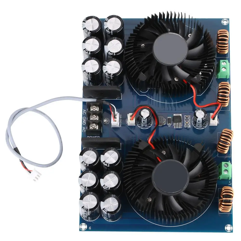 XH M258 высокомощная цифровая стерео аудио Плата усилителя мощности TDA8954TH Dual Chip