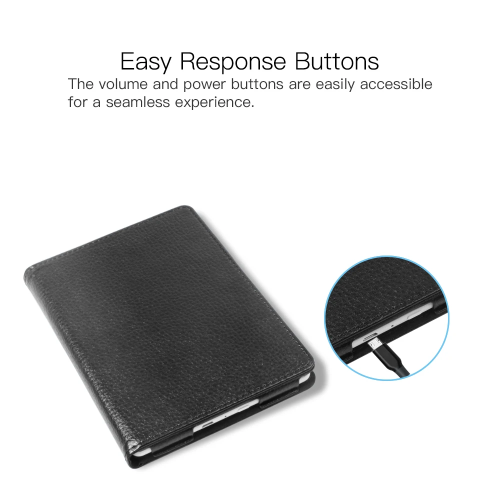 Чехол для Amazon Kindle 8th Generation PU кожаный чехол автоматического сна/пробуждения Smart Cover