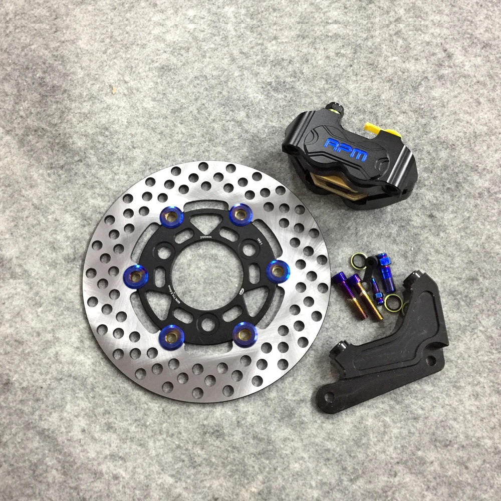For Honda DIO ZX 50 AF18 AF28 AF25 AF34 AF35 phase modified 200MM brake disc caliper pump | Motorbike Brakes