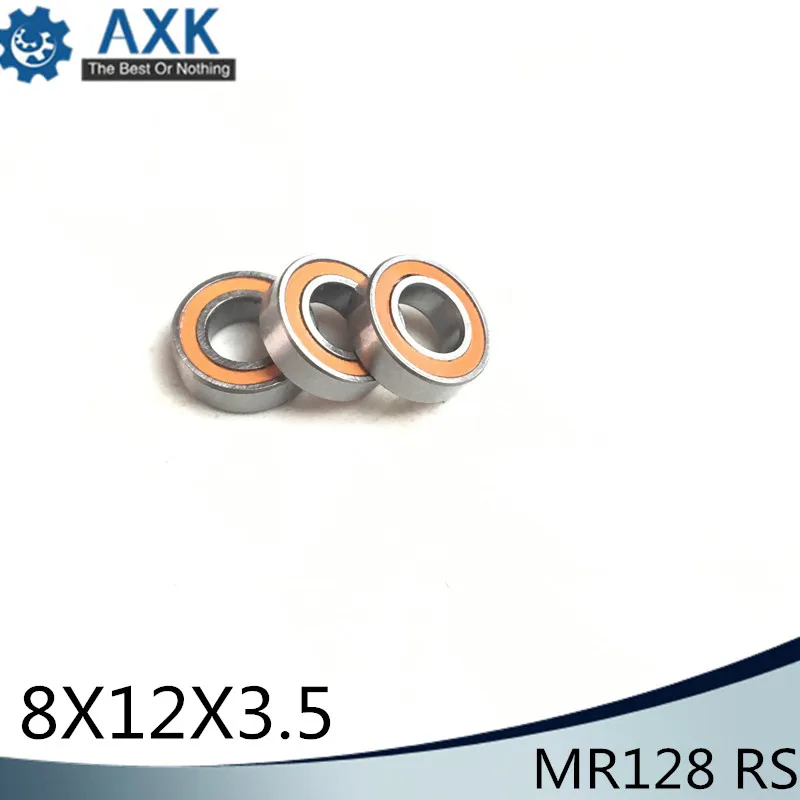 MR128RS подшипник 10 шт. 8x12x3 5 мм ABEC 3 хобби электрический RC автомобиль грузовик MR128 RS 2RS