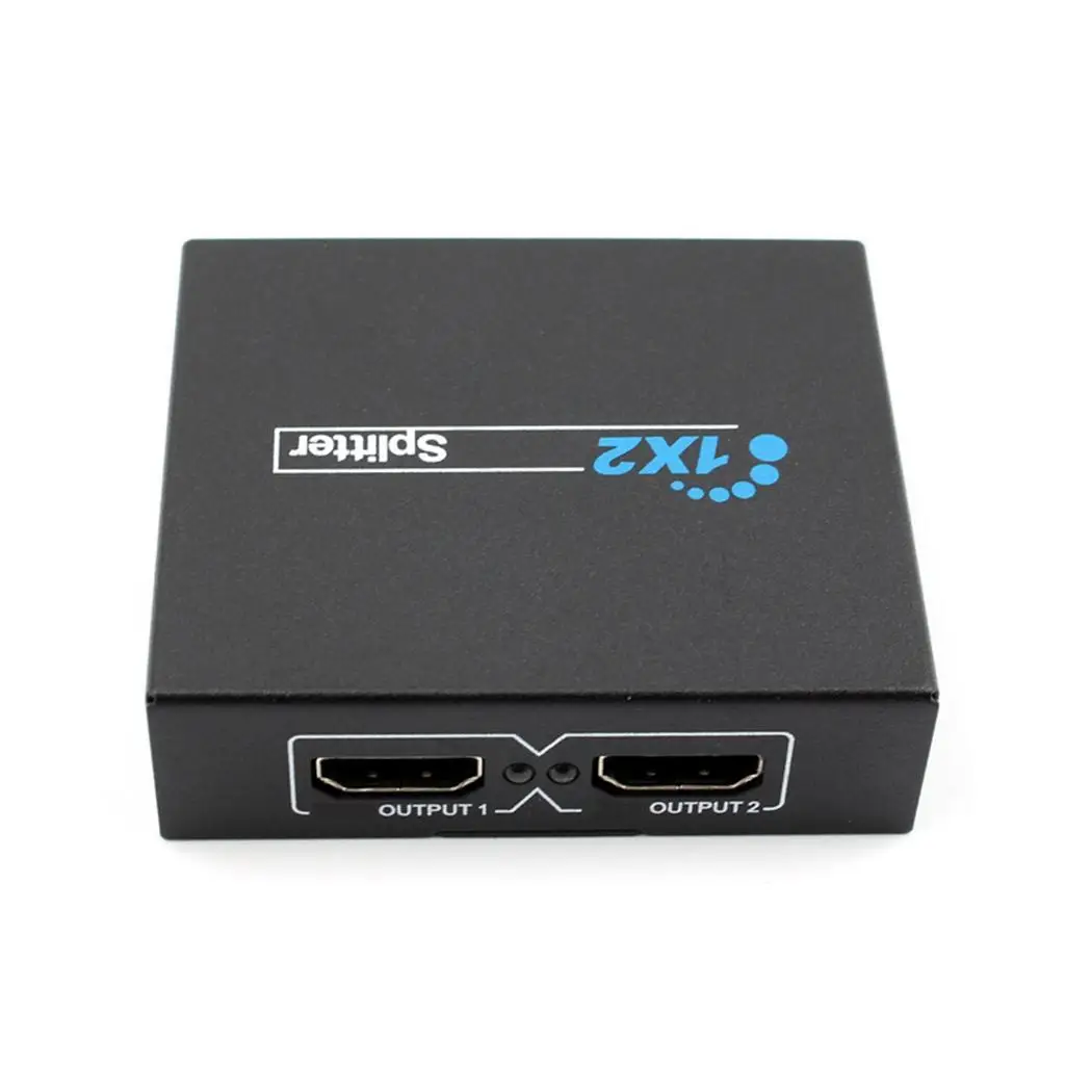 1 х 2 высокой четкости мультимедиа usb концентратор Full HD US Plug 1080 P 1.3b повторитель