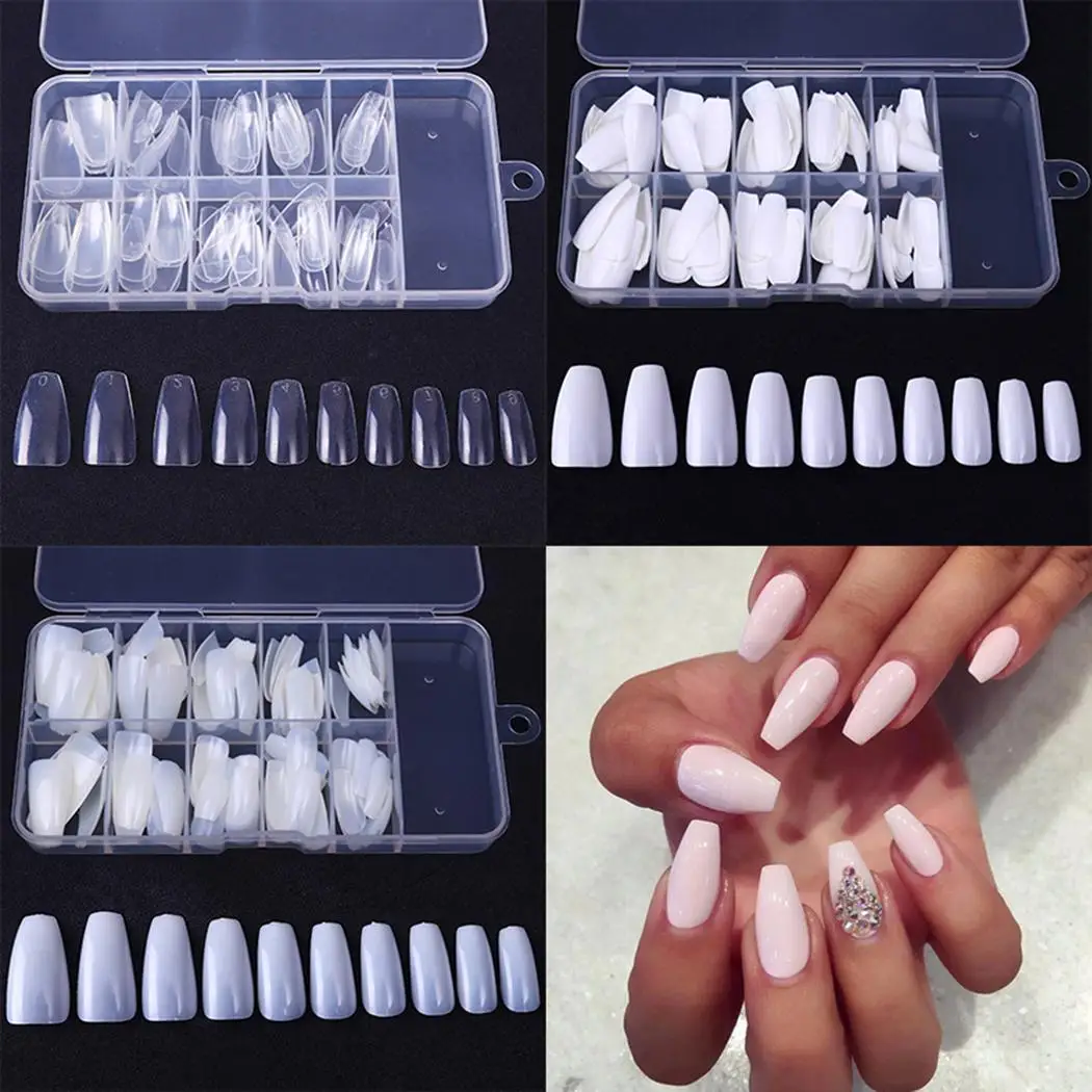 Ногти и т. Д. Искусственные накладные накладки на ногти x100шт | Красота здоровье