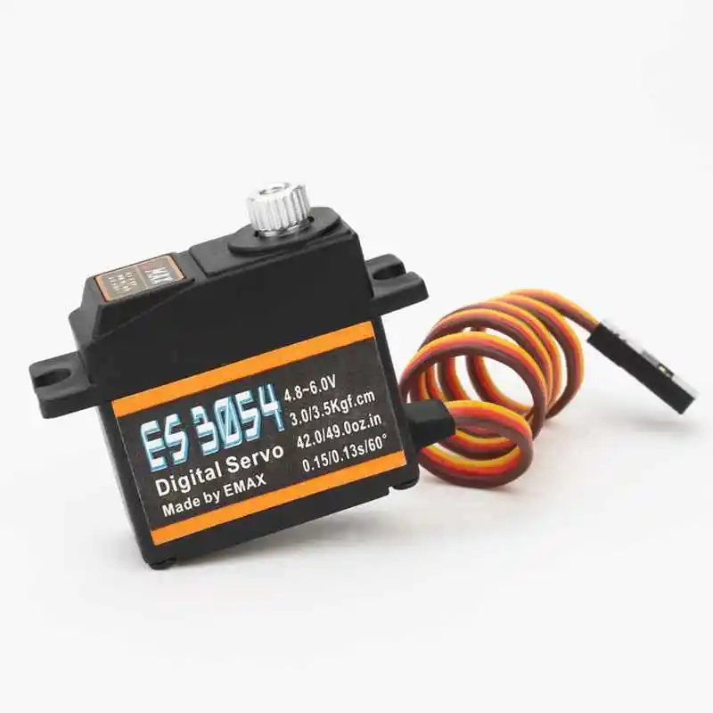 Высокая скорость 4 шт. Emax ES3054 17 г 3 5 кг 0 13 сек металлическая Шестерня цифровой