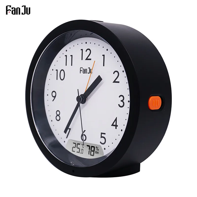FanJu FJ5132 будильник температура влажность дисплей автоматическая подсветка