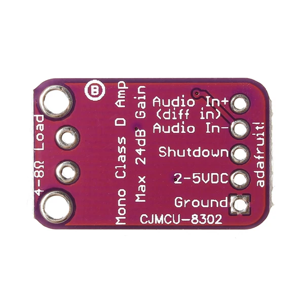 Одноканальный усилитель мощности CLIATE 2 5 Вт класса D макетная плата для Arduino