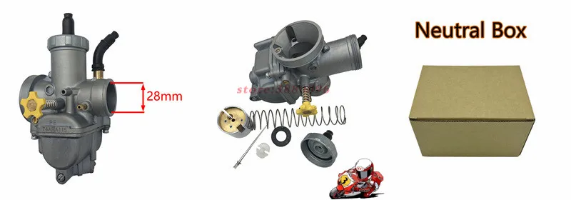 Для Keihin PE28 30 RSZ карбюратор 28 мм Carb для ATV Quad Pit Dirt Motor Bike Скутер мопед Мотокросс