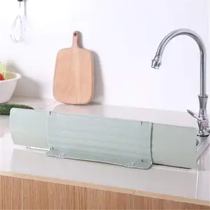 На присоске раковина с клапаном бассейн защита от брызг водный барьер маслостойкая брызгозащитная перегородка повторяемая кухонная раковина брызговик кран