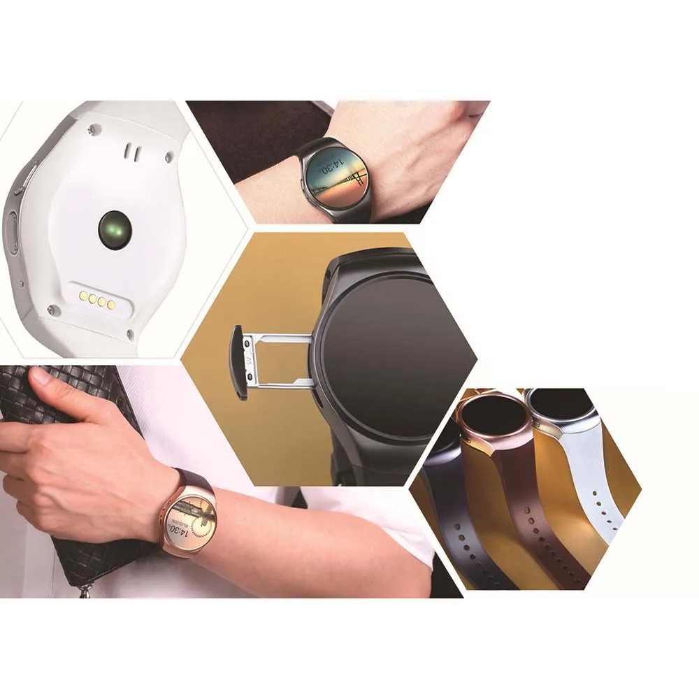 Kw18 Bluetooth Смарт-часы с полным экраном телефон пульс | Электроника