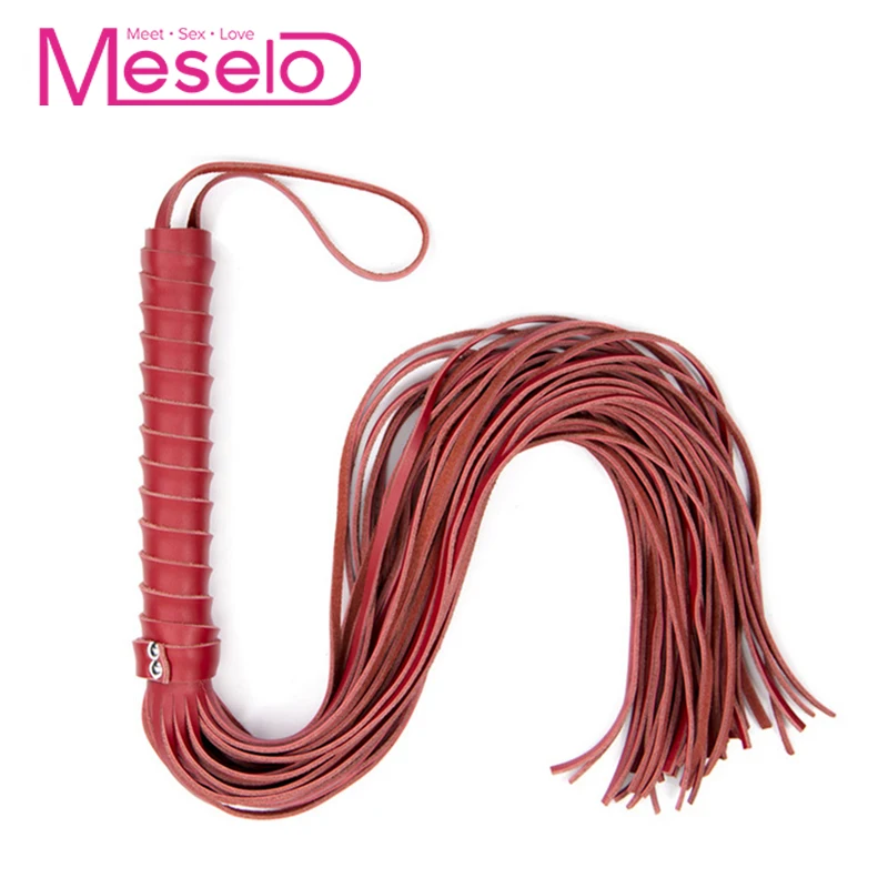 Meselo БДСМ рабыня секс игра из искусственной кожи кнут эротический Flogger порка