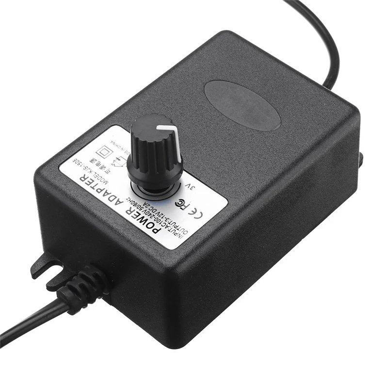 LEORY KJS-1506 3-12V 2A 24W DC адаптер питания Регулируемый напряжения импульсный источник |