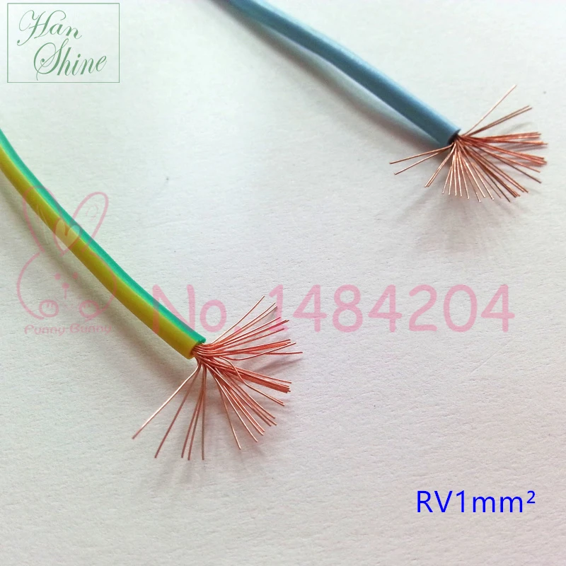Электрические многожильный провод RV 1 0 mm2 Медь Core ПВХ изоляцией Слои Гибкая