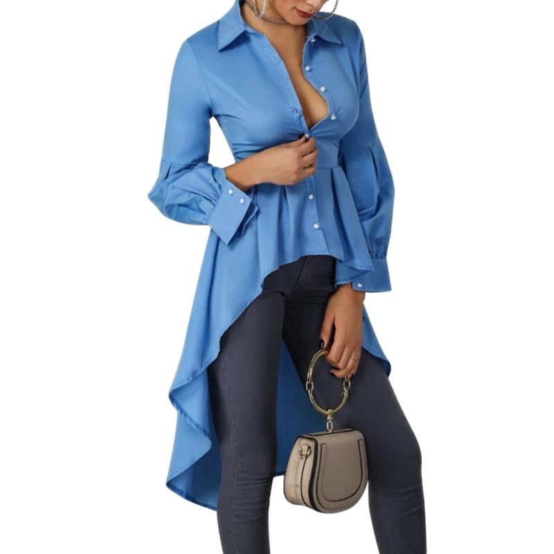 Женские весенне осенние модные платья смокинги одежда с пуговицами и длинным