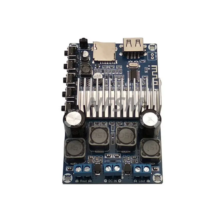 DYKB TPA3116 Bluetooth 4 2 цифровой усилитель доска 50WX2 FM радио WMA MP3 USB U диск TF карта декодер