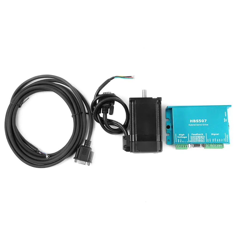 Leadshine 2NM Servo HBS507 + 573HBM20 1000 57mm in Loop шаговый двигатель|Шаговый двигатель| |