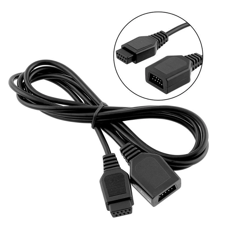 9 контактный удлинитель для Sega Genesis 2/3 Megadrive 2 контроллера|Кабели| |