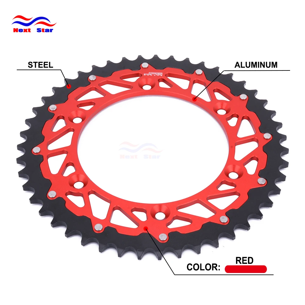 Цепная Звездочка для мотоцикла 48T 47T 50T HUSQVARNA SMS CR WR WRE EC ECE ECF TC TE TXC SMR Betamotor 125 250 350 445