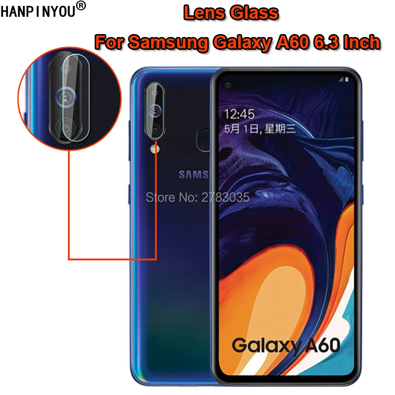 

Прозрачная ультратонкая Защитная пленка для объектива задней камеры Samsung Galaxy A60 6,3 дюйма