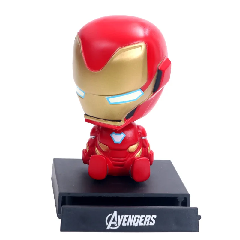 13 см Мстители миниатюры Marvel ПВХ фигурки героев Человек паук Халк Капитан Америка