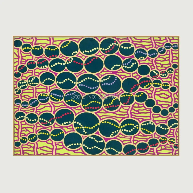 Ручная роспись современный горошек Yayoi Kusama масляная живопись искусство тыквы