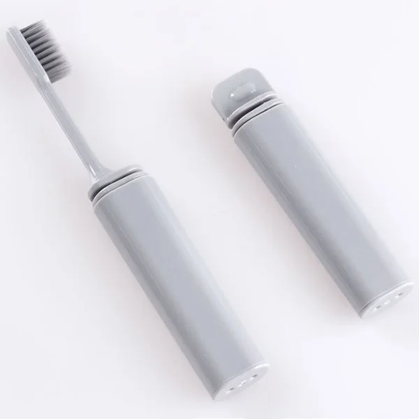 Портативная Сверхлегкая водостойкая зубная щетка для путешествий складные