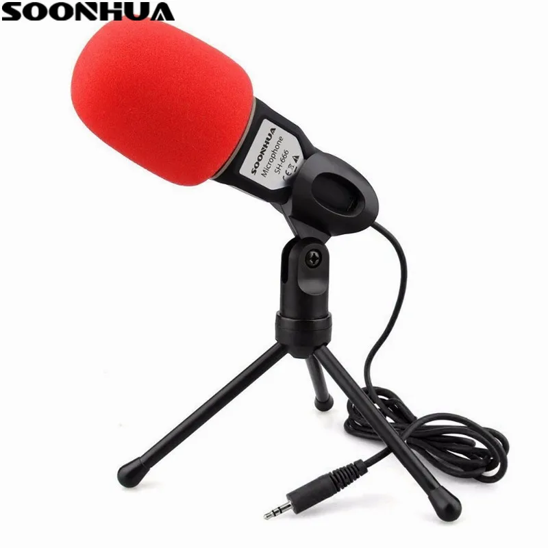 SOONHUA высококачественный профессиональный конденсаторный звуковой Подкаст
