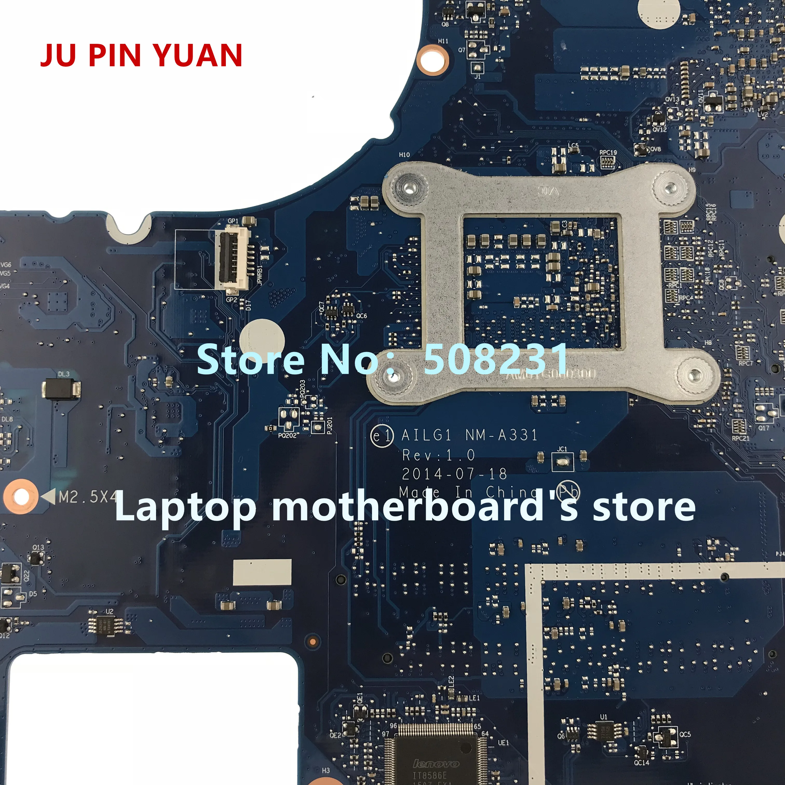 JU PIN YUAN 5B20H14159 наименование G1 для Lenovo NM A331 материнская плата ноутбука с процессором
