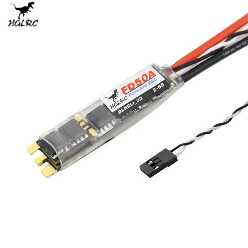 1 шт./4 шт. HGLRC Forward FD50A 50A 2 6 S Blheli_32 32 бит DSHOT1200 бесщеточный ESC для RC FPV Racing Drone Quadcopter