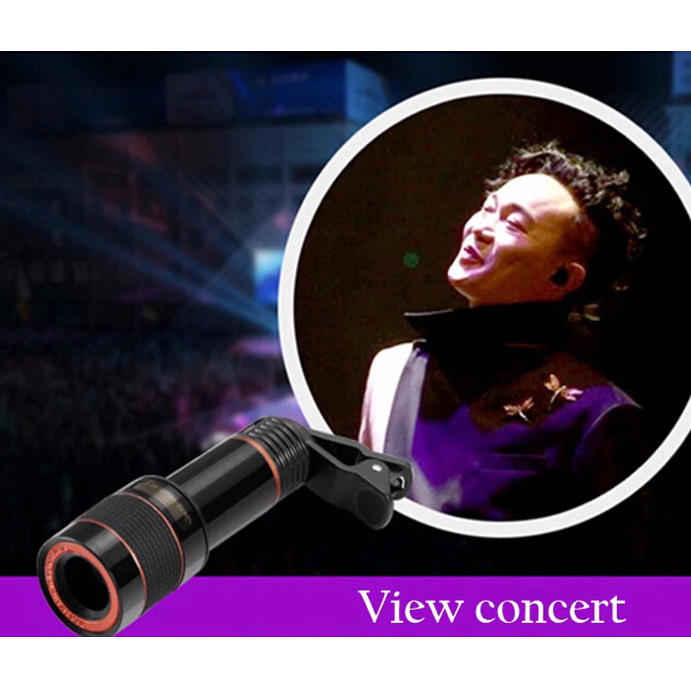 8x зум оптический объектив мобильного телефона телескоп портативный мобильный