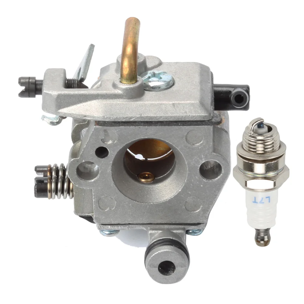 New MS240 MS260 Carburetor Carb Spark Plug For 024 026 #1121 120 0610 Zama carb Chainsaw parts motorlu testereler | Инструменты