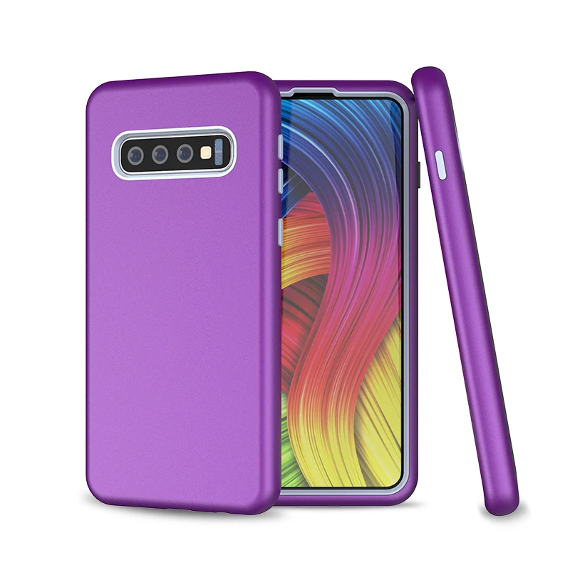 Защитный жесткий силиконовый чехол KSELF 3 в 1 для Samsung S10 Plus S10e S9 Note 9 9|Бамперы| |