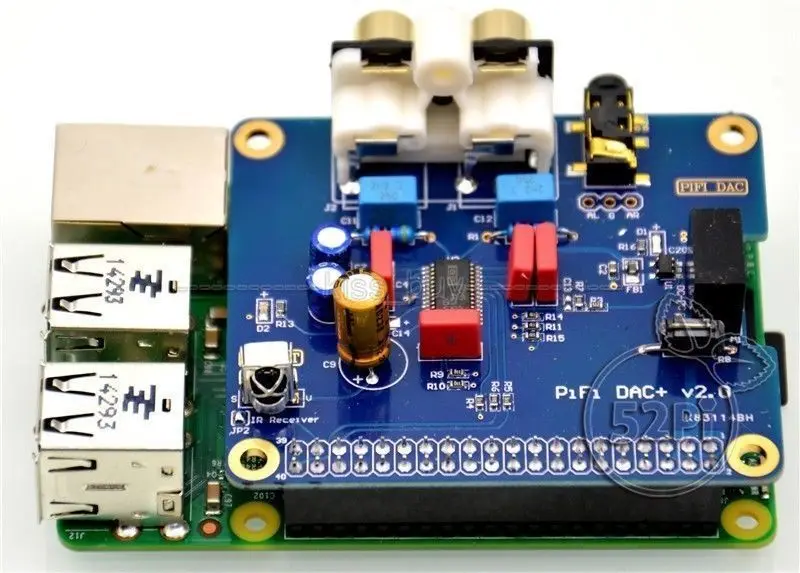DYKB PCM5122 Raspberry pi B + 2/3B HIFI DAC звуковая карта цифровой аудио модуль интерфейс I2S