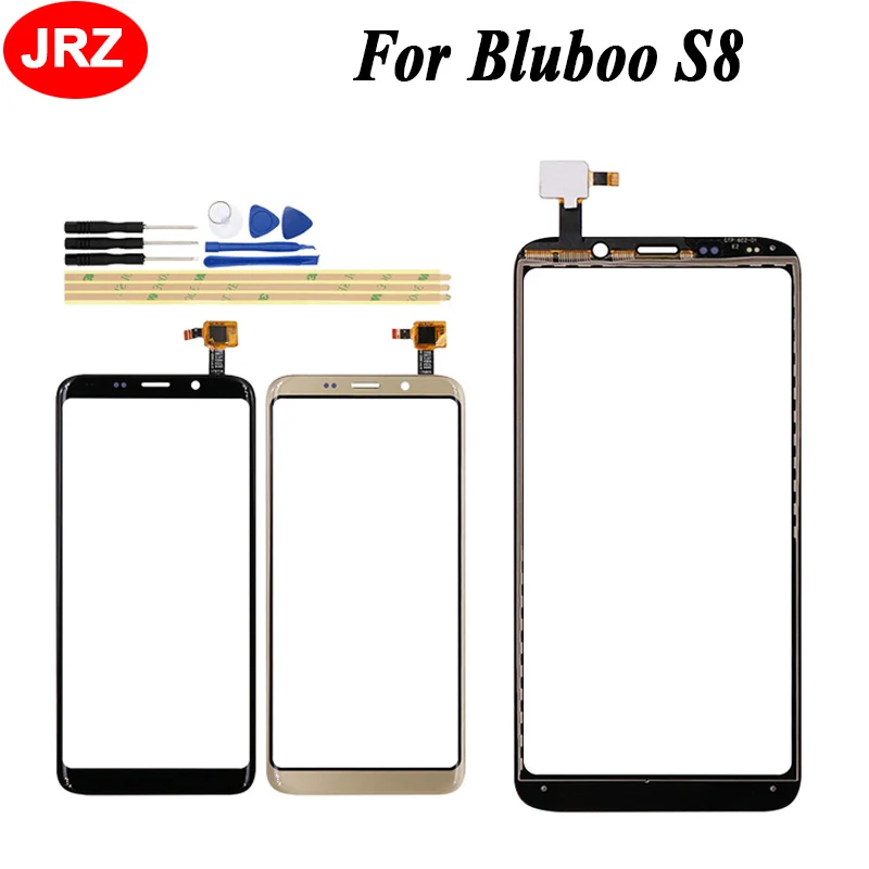 5.7 Inch Touch Glass Front Screen For Bluboo S8 Digitizer Panel Free +Tools Adhesive |