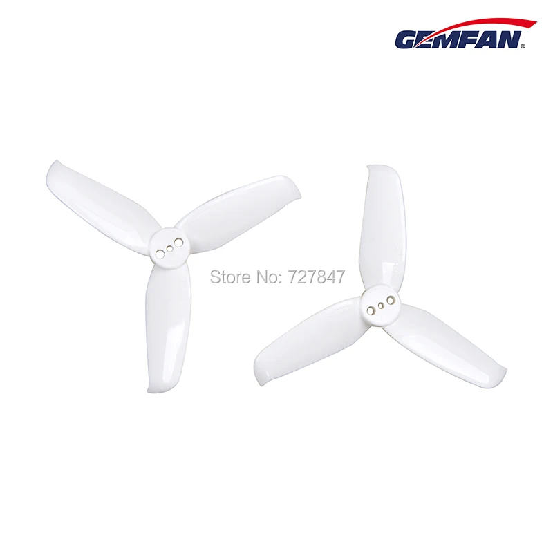 Пропеллеры Gemfan Flash 2540 8 пар/16 шт. 2 5x4 5 дюйма с 3 лезвиями крепежным отверстием 1 мм