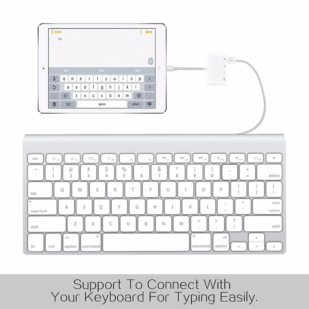 Кард ридер Lightning 4 в 1 SD/tf камера соединительные комплекты для USB считыватель OTG
