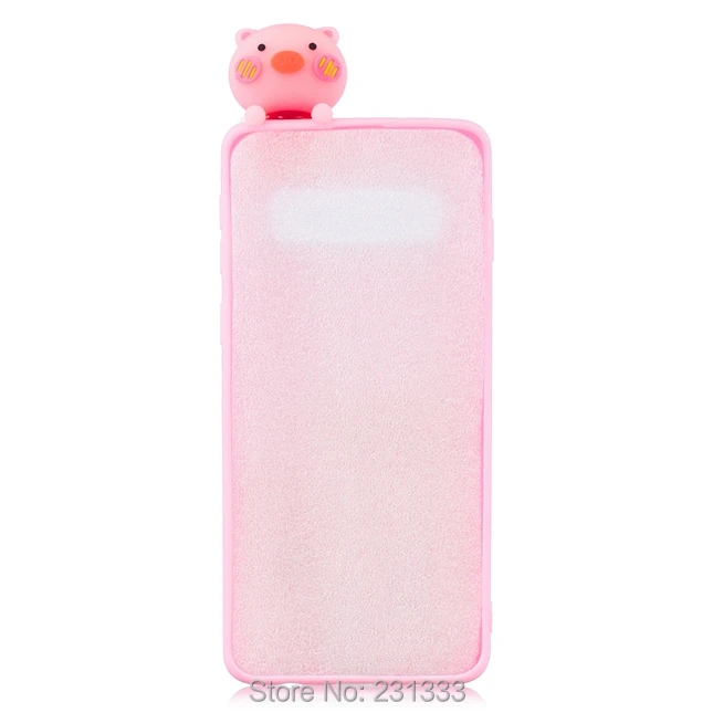 Мягкий чехол из ТПУ C ku для Samsung Galaxy S10 A10 A30 A40 A50 A70 M10 M20 M30 Модный свиной кожи с 3d