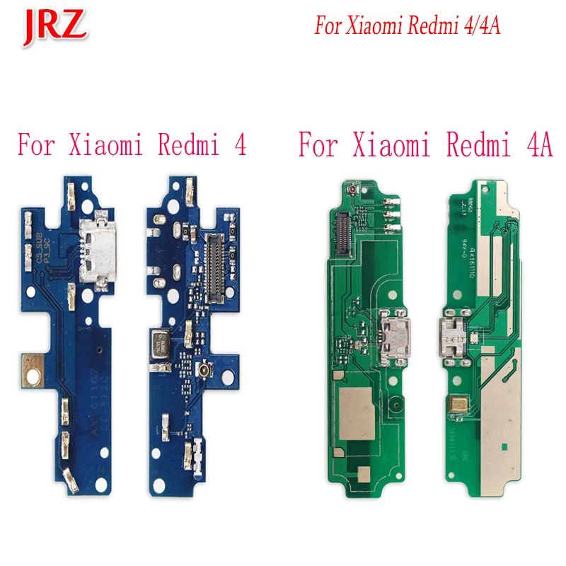 JRZ для Xiaomi Redmi 4 4A Prime модуль USB зарядка порт плата гибкий кабель Разъем 4A|Шлейфы
