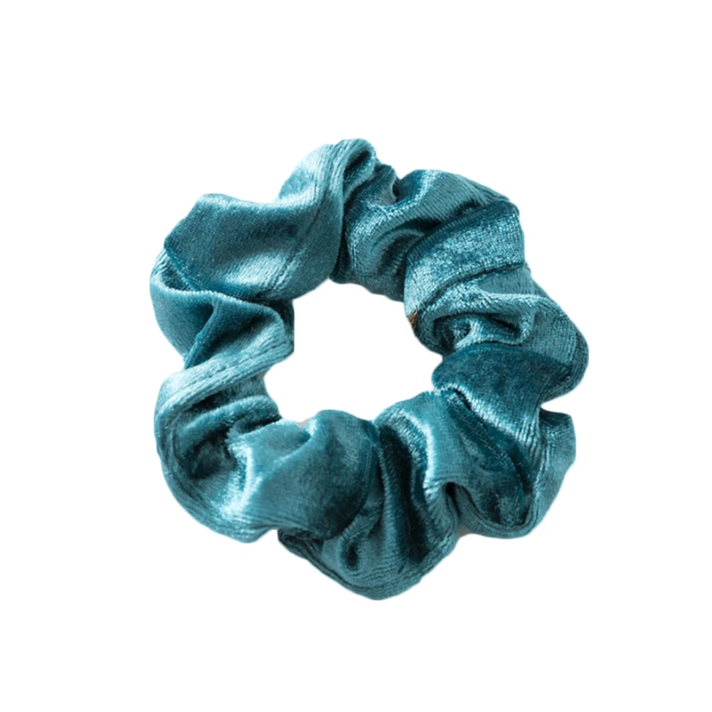 1PC Women Elegant Velvet Elastic Hair Bands Ponytail Holder Girls Scrunchies Rubber Band Hairbands Lady Accessories |