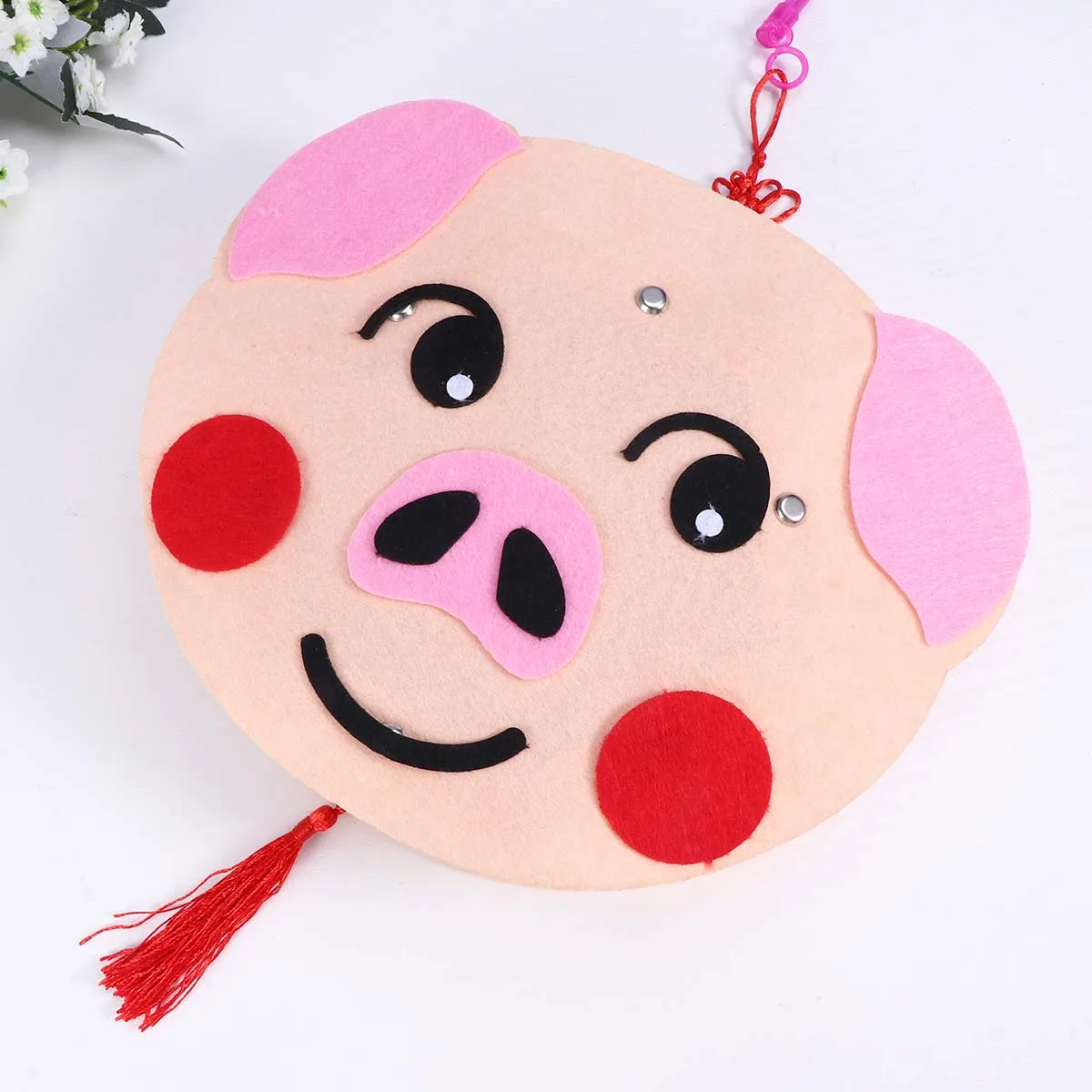 1pc Kids Cartoon Lanterns DIY Handmade Chinese Zodiac Signs Animal Material Package (Pig) | Игрушки и хобби