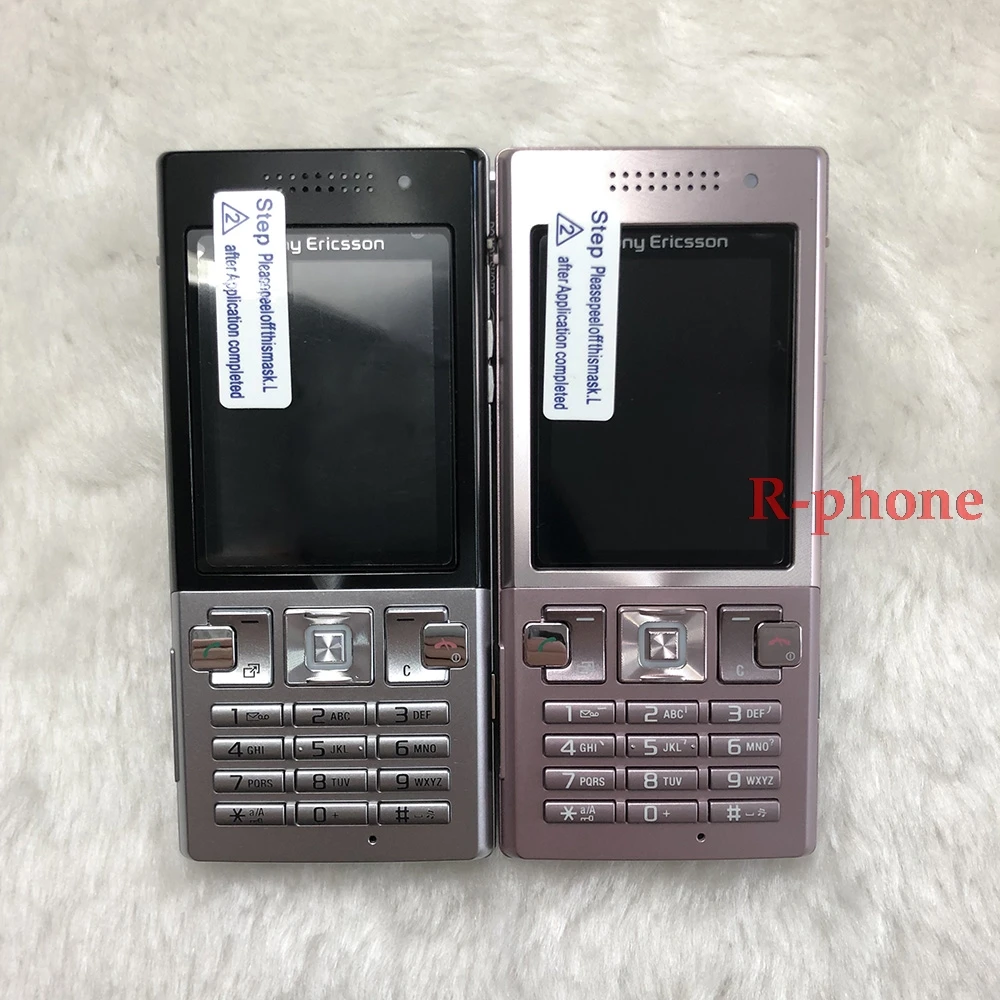 Оригинальный мобильный телефон Sony Ericsson T700 3G Bluetooth 3.15MP Восстановленный и один год