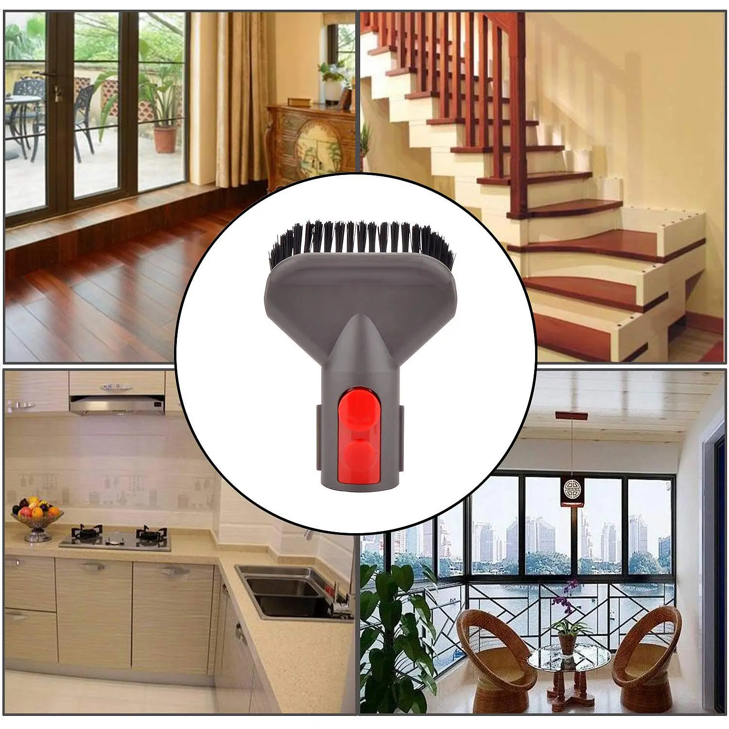 Лидер продаж 6 шт. набор для прикрепления инструмент щетки Dyson V7 V8 V10 пылесос