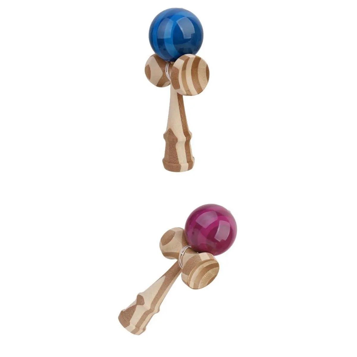 2 шт. бамбук Kendama японская традиционная игра баланс развития Развивающие игрушки