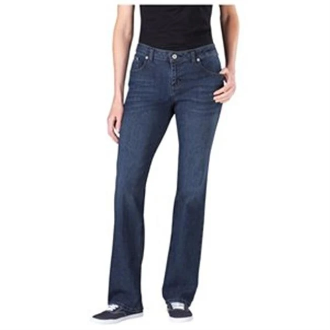 Dickies FD136ATD18 LN женские свободные прямые джинсовые джинсы-античный Темный 1 Индиго
